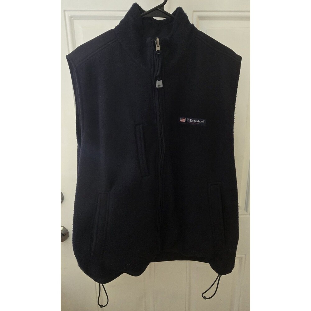U.S. Expedition Vintage 1994 Double Side Vest Black Sz M